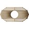 Ekena Millwork Chrysler Wood Fretwork Pierced Ceiling Medallion, Birch, 26"W x 13"H x 6 7/8"ID x 3/8"T CMWP26X13X0375CSBI - alternate 4